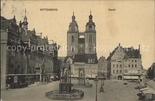 Wittenberg Lutherstadt Markt Kat. Wittenberg