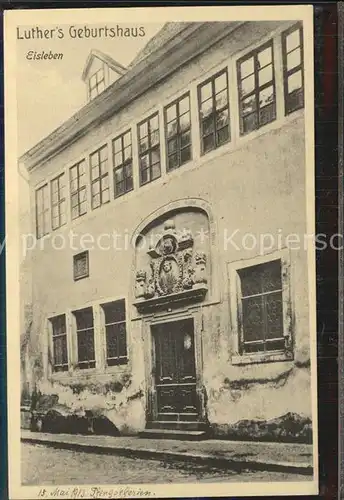 Eisleben Luthers Geburtshaus Kat. Eisleben