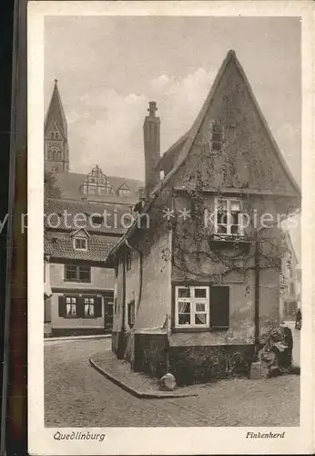 Quedlinburg Finkenherd Kat. Quedlinburg