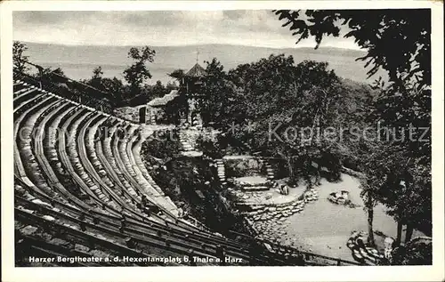 Thale Harz Harzer Bergtheater Hexentanzplatz Kat. Thale