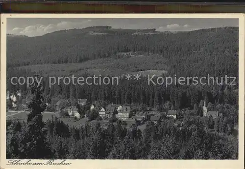 Schierke Harz Brocken Kat. Schierke Brocken