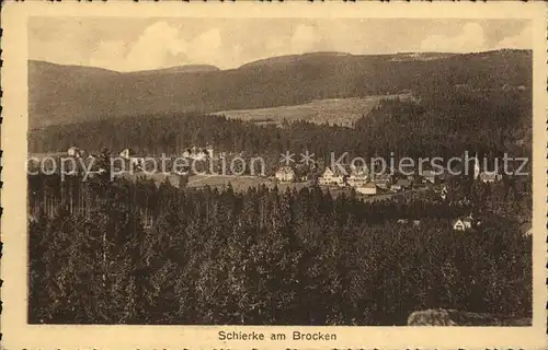 Schierke Harz Brocken Kat. Schierke Brocken