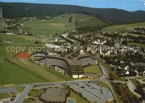 Willingen Sauerland Blick zum Sauerlandstern Fliegeraufnahme Kat. Willingen (Upland)