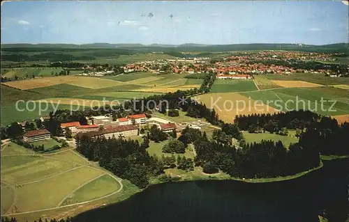 Clausthal Zellerfeld Kurklinik am Hasenbach Fliegeraufnahme Kat. Clausthal Zellerfeld