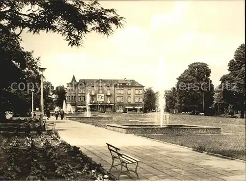 Bitterfeld Platz der Jugend Springbrunnen Kat. Bitterfeld