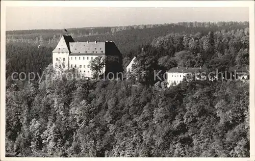 Burgk Saale Orla Kreis Schloss Kat. Burgk