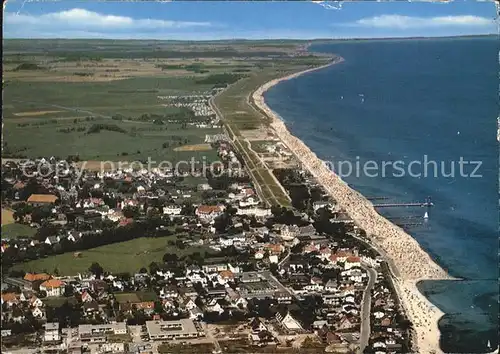 Dahme Ostseebad Fliegeraufnahme Kat. Dahme