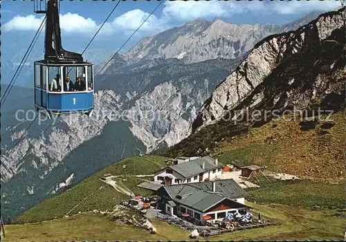 Grainau Hochalm Seilbahn Hochalm Osterfelder Kat. Grainau