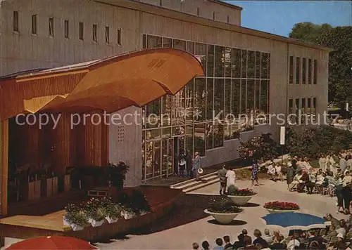 Bad Salzuflen Konzerthalle Kurkonzert Kat. Bad Salzuflen