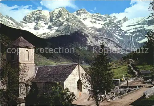 Gavarnie Hautes Pyrenees Kirche Kat. Gavarnie