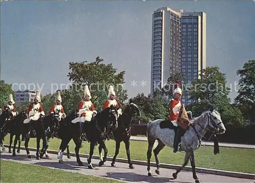 London Hilton Wache Pferde Kat. City of London