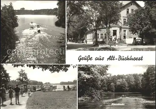 Alt Buchhorst Restaurant am Moehlensee Kiesschacht Kat. Gruenheide Mark