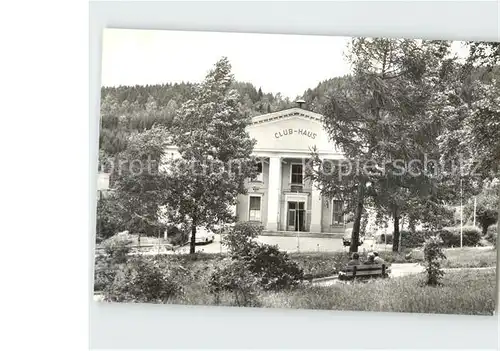 Antonsthal Erzgebirge Club  Haus Kat. Breitenbrunn Erzgebirge