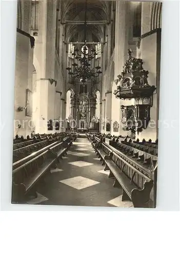 Rostock Mecklenburg Vorpommern Marienkirche Altar Kat. Rostock