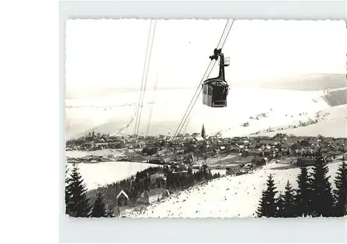 Oberwiesenthal Erzgebirge Gondelbahn Kat. Oberwiesenthal