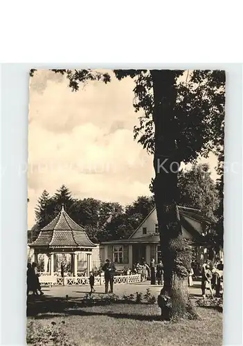 Bad Berka Goethebrunnen vor dem Kurhaus Kat. Bad Berka