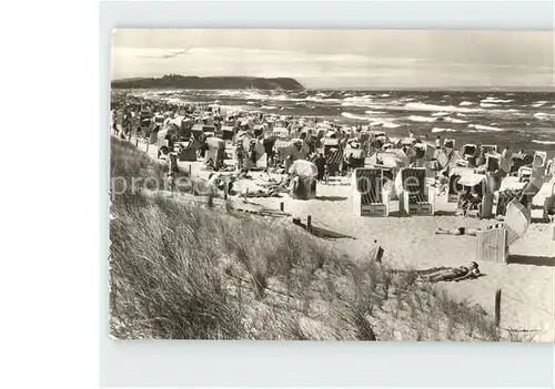 Goehren Ruegen Strand Kat. Goehren Ostseebad Ruegen