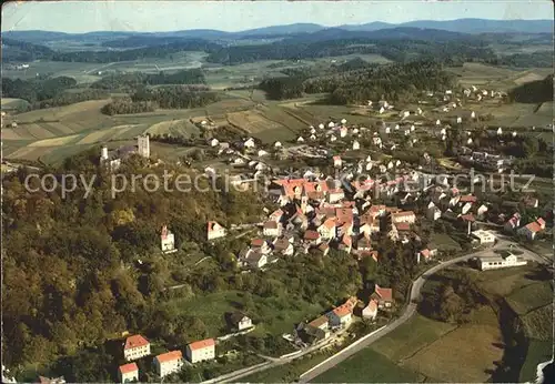 Falkenstein Oberpfalz Fliegeraufnahme Kat. Falkenstein