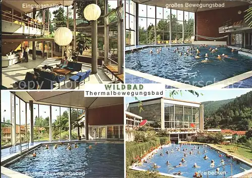 Wildbad Schwarzwald Thermalbewegungsbad  Kat. Bad Wildbad