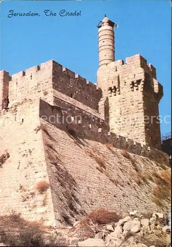 Jerusalem Yerushalayim Citadel  / Israel /