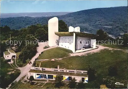 Ronchamp Haute Saone Fliegeraufnahme Chapelle Notre Dame du Haut  Kat. Ronchamp