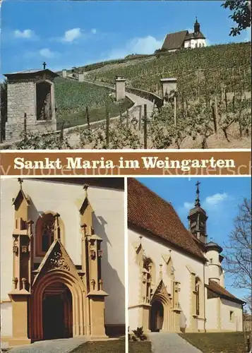 Volkach Sankt Maria Weingarten Kat. Volkach Main