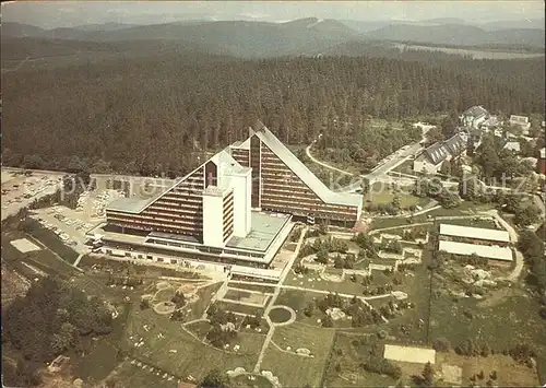 Oberhof Thueringen Fliegeraufnahme Interhotel Panorama Kat. Oberhof Thueringen