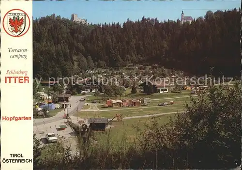 Hopfgarten Brixental Terrassencamping Schlossberg Itter Kat. Hopfgarten im Brixental