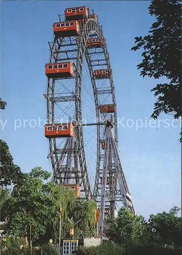 Wien Prater Riesenrad Kat. Wien