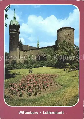 Wittenberg Lutherstadt Schloss Schlosskirche  Kat. Wittenberg