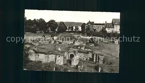 Trier Barbarathermen Roemische Thermenanlage Ruine Kat. Trier