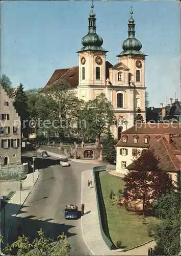 Donaueschingen Partie bei der Stadtkirche Kat. Donaueschingen