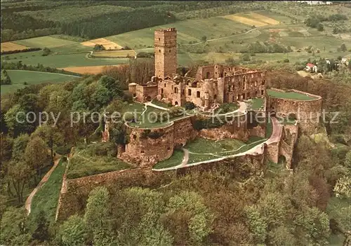 Koenigstein Taunus Burg Fliegeraufnahme Kat. Koenigstein im Taunus