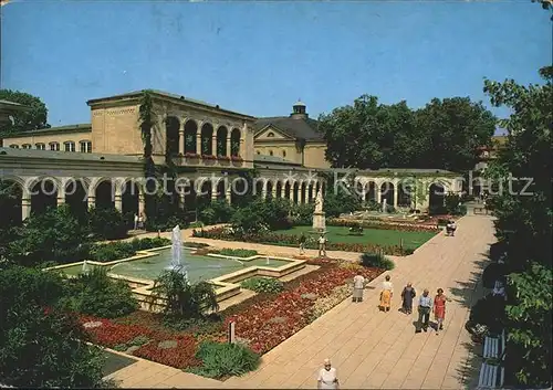 Bad Kissingen Arkadenbau im Kurgarten Kat. Bad Kissingen