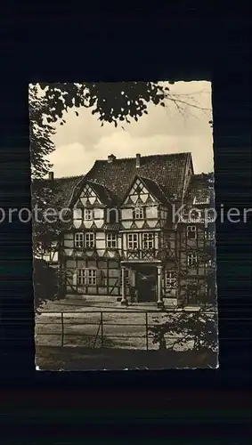 Quedlinburg Kloppstockhaus Kat. Quedlinburg