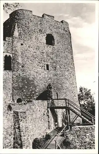 Frauenstein Sachsen Burgruine Frauenstein Dicker Maerten Kat. Frauenstein Sachsen