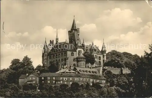 Wernigerode Harz Schloss Feudalmuseum Kat. Wernigerode