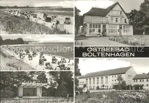 Boltenhagen Ostseebad Strand Freilichtbuehne Erholungsheime Kat. Ostseebad Boltenhagen