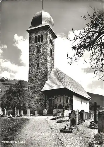 Waltensburg Graubuenden Kirche Kat. Waltensburg