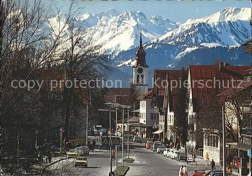 Sonthofen Oberallgaeu Promenadenstrasse  Kat. Sonthofen