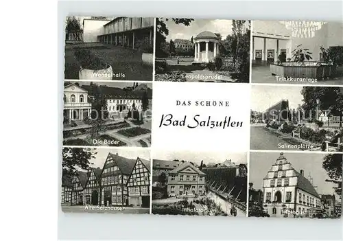 Bad Salzuflen Salinenpltaetze Baeder Salzhaeuser Kat. Bad Salzuflen