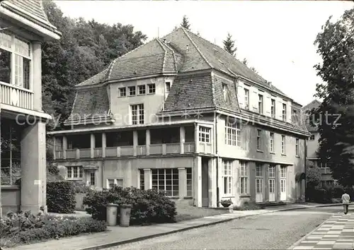 Bad Gottleuba Berggiesshuebel Station 6 im Klinik Sanatorium Kat. Bad Gottleuba Berggiesshuebel