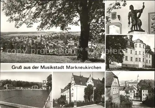 Markneukirchen Stadtansicht Kat. Markneukirchen