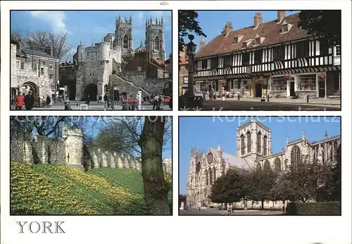 York UK Bootham Bar the Minster City Walls  Kat. York