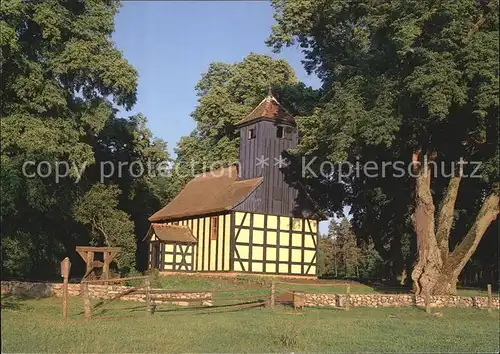 Lychen Kirche Alt Placht  Kat. Lychen