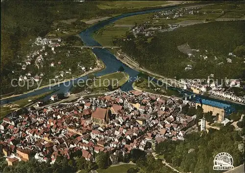 Hann. Muenden Fliegeraufnahme Werra Fulda Weser Kat. Hann. Muenden