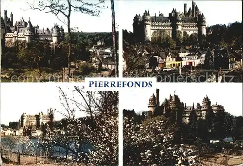 Pierrefonds Oise Schloss Kat. Pierrefonds