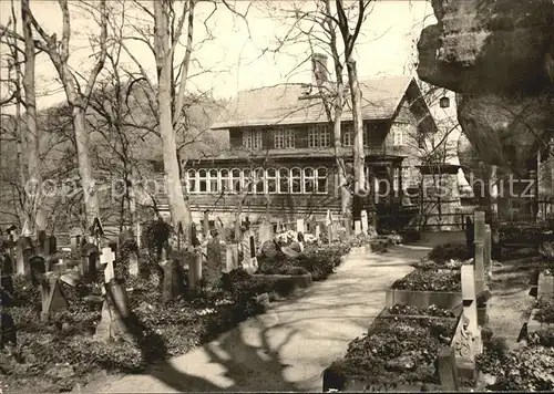 Oybin Bergfriedhof Kat. Kurort Oybin