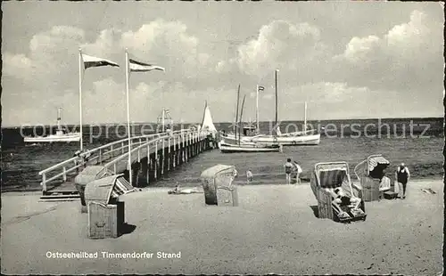 Timmendorfer Strand Ostseeheilbad Boote  Kat. Timmendorfer Strand