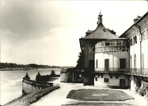 Pillnitz Schloss Elbe Kat. Dresden